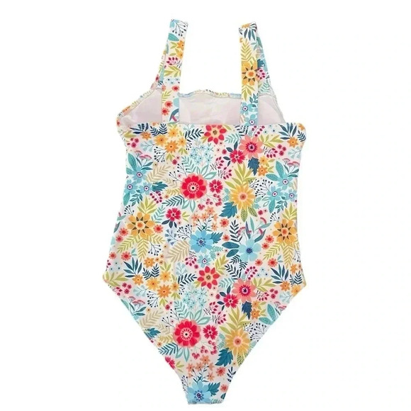 MakeMeChic Floral multicolor Backless One Piece Size Medium. - Picture 8 of 8